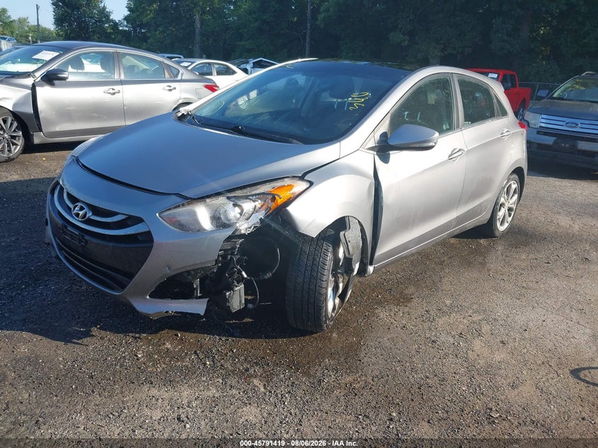 Vin: kmhd35lhxeu164441, lot: 46290250, hyundai elantra gt 20142