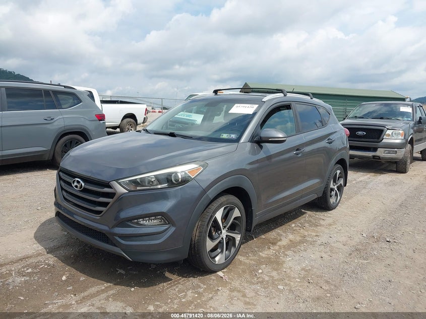 Vin: km8j3ca27gu179486, lot: 46290251, hyundai tucson sport 20162