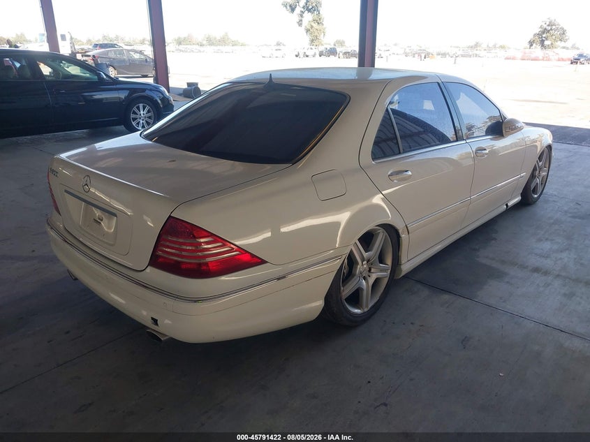 2005 MERCEDES-BENZ S 600 auction photo 4