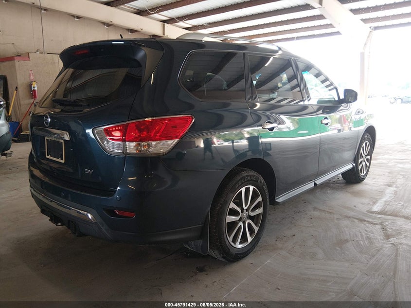 Vin: 5n1ar2mn6dc665092, lot: 46290260, nissan pathfinder sv 20134