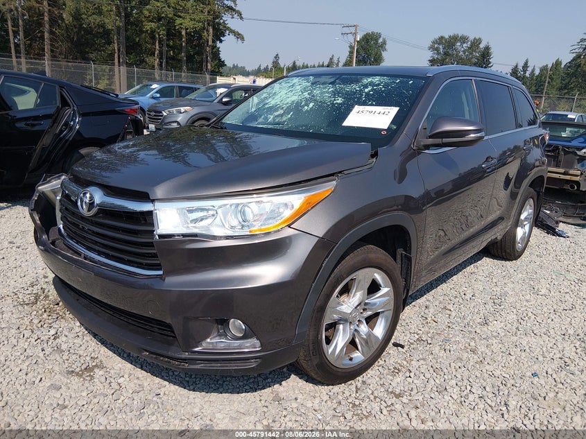 Vin: 5tddkrfh3es008319, lot: 46290273, toyota highlander limited v6 20142