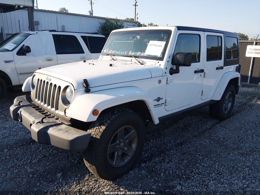 2015 Jeep Wrangler, Normal Wear & Tear, IAAI, VIN 1C4HJWDG1FL560935 — photo 2