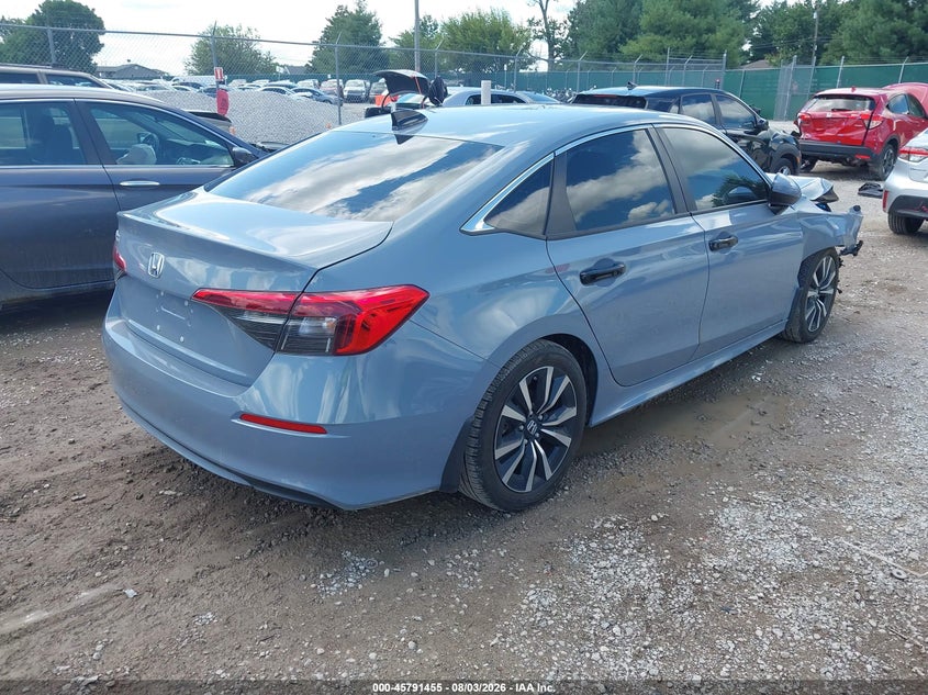Vin: 2hgfe1f75rh319796, lot: 46290286, honda civic ex 20244