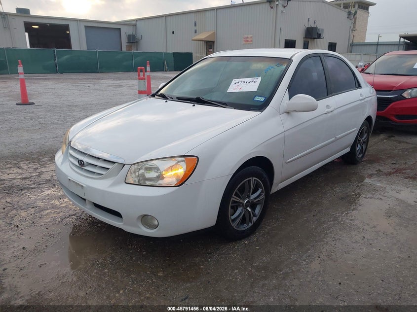 2005 Kia Spectra, Обычный износ, IAAI, VIN KNAFE121255118081 — фото 2