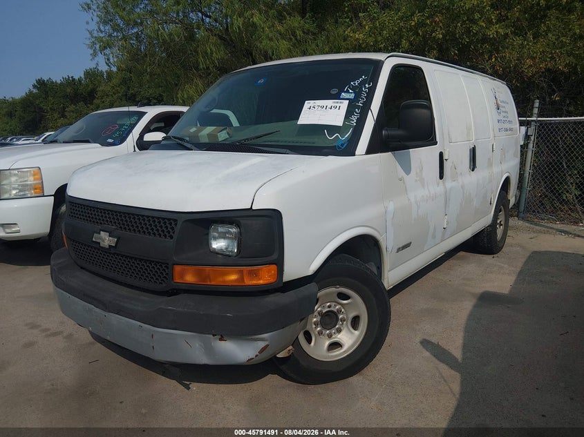 2005 Chevrolet Express, Обычный износ, IAAI, VIN 1GCGG25V351181672 — фото 2