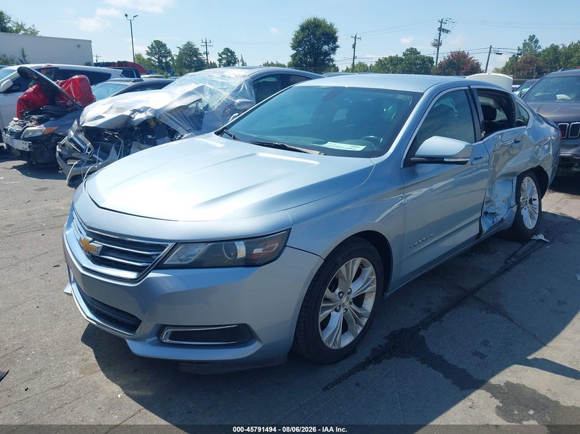 Vin: 1g1125s33fu116063, lot: 46290325, chevrolet impala 2lt 20152