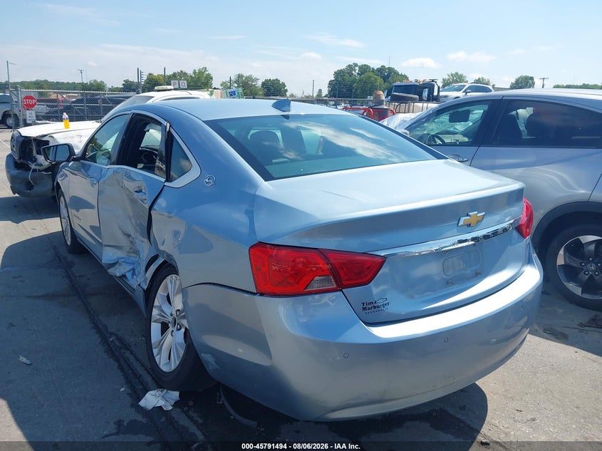 Vin: 1g1125s33fu116063, lot: 46290325, chevrolet impala 2lt 20153