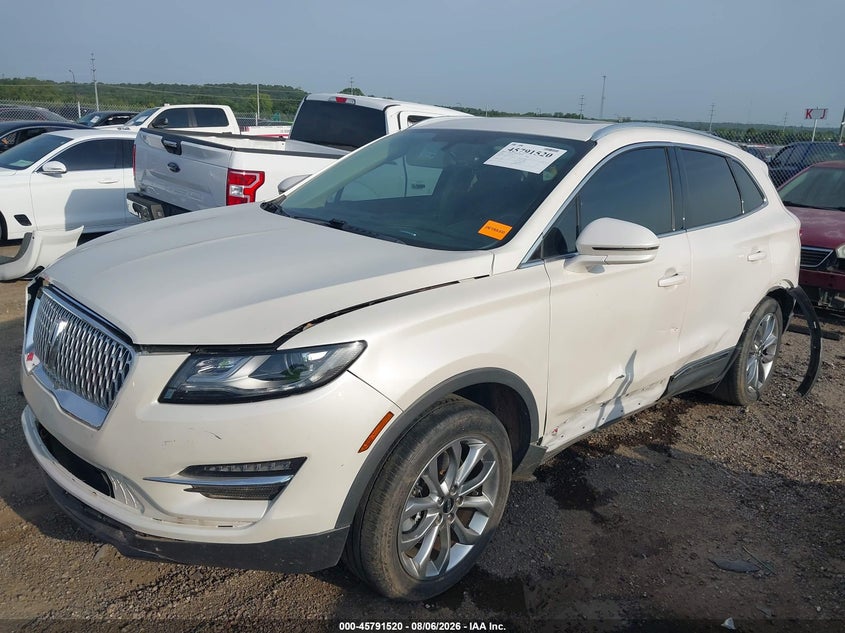 Vin: 5lmcj2c94kul21222, lot: 46290351, lincoln mkc select 20192