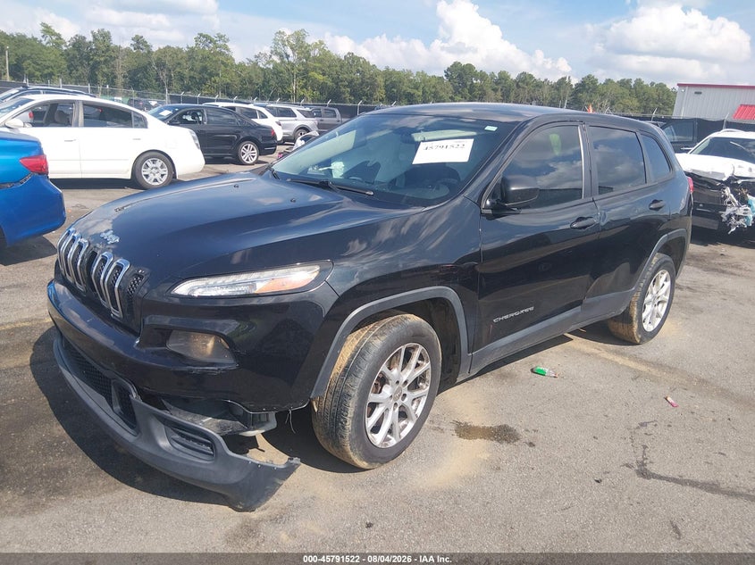 Vin: 1c4pjlab8ew202781, lot: 46290353, jeep cherokee sport 20142