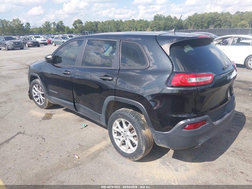 Vin: 1c4pjlab8ew202781, lot: 46290353, jeep cherokee sport 20143