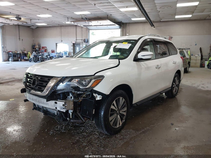 Vin: 5n1dr2mm8hc695575, lot: 46290404, nissan pathfinder s 20172