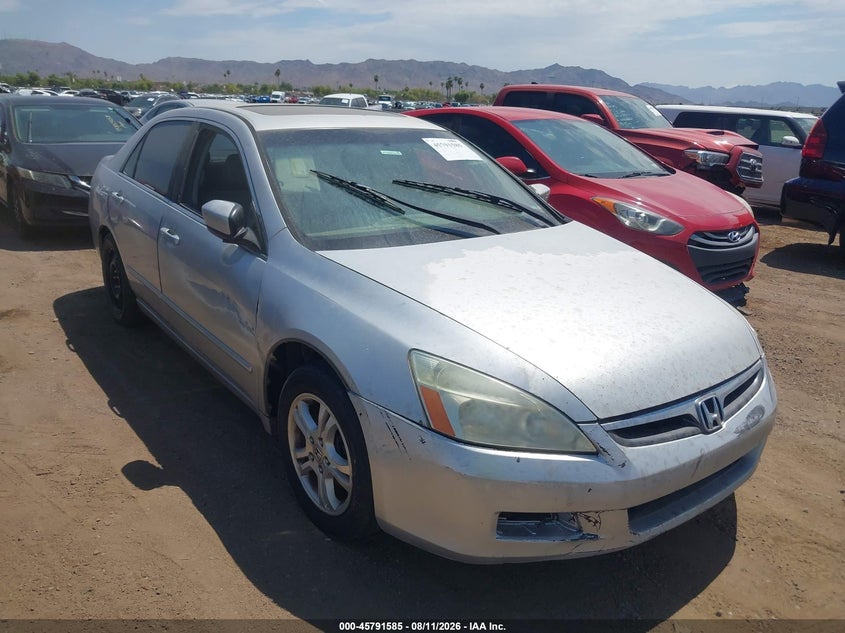 2006 Honda Accord 2.4 Ex VIN 1HGCM56886A176293