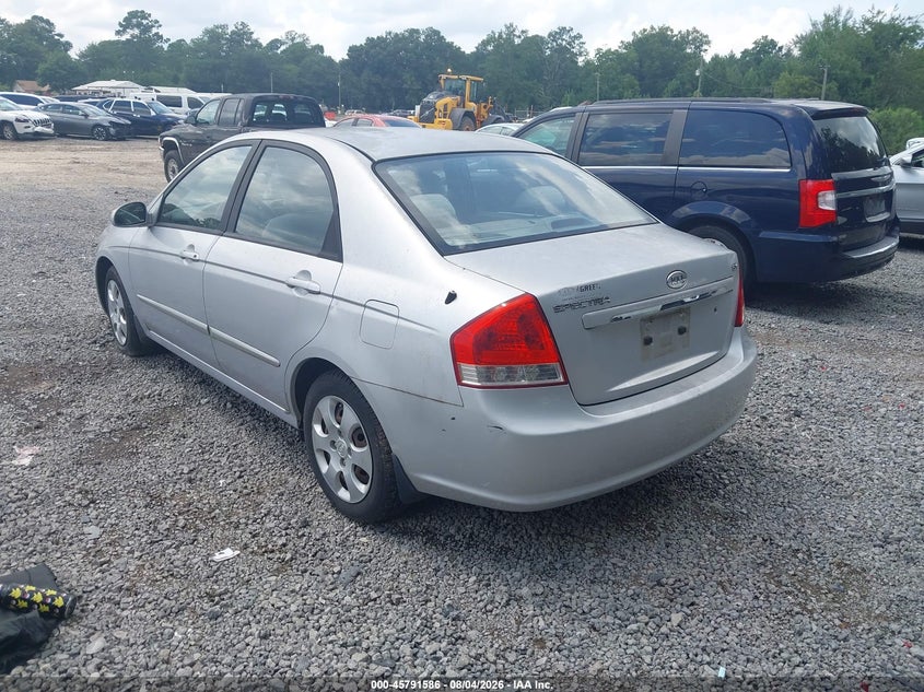 2007 KIA SPECTRA auction photo 3