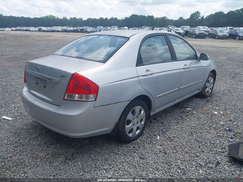 2007 KIA SPECTRA auction photo 4