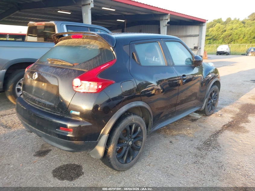 Vin: jn8af5mr7dt208121, lot: 46290422, nissan juke s 20134