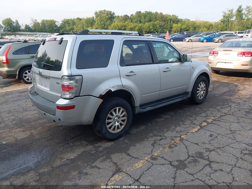 2009 MERCURY MARINER auction photo 4