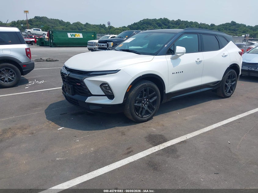 Vin: 3gnkbkrs6rs186904, lot: 46290424, chevrolet blazer awd rs 20242