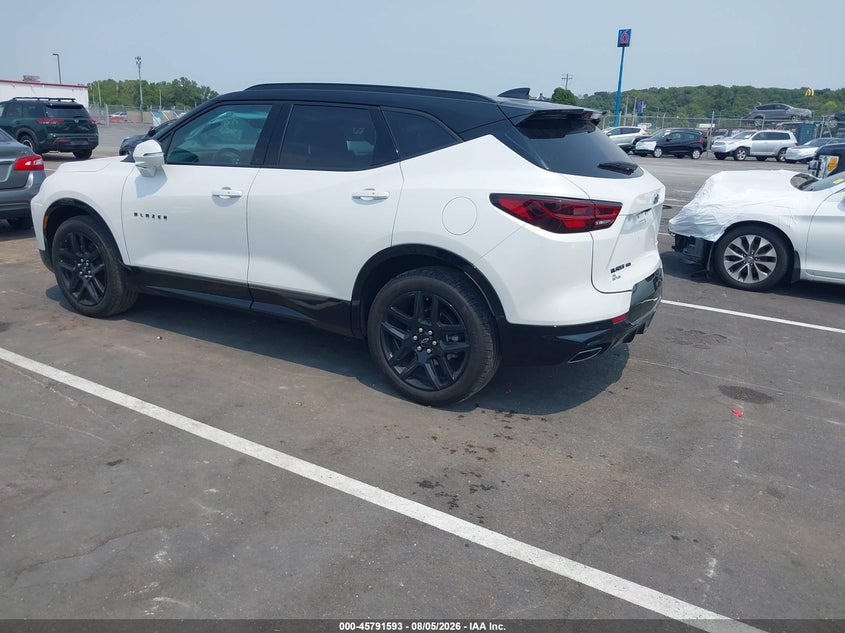Vin: 3gnkbkrs6rs186904, lot: 46290424, chevrolet blazer awd rs 20243