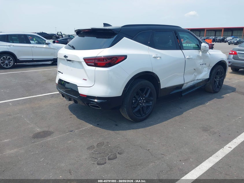 Vin: 3gnkbkrs6rs186904, lot: 46290424, chevrolet blazer awd rs 20244