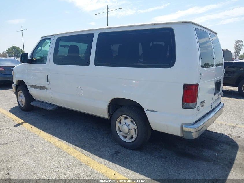 Vin: 1fmne1bw3ada31859, lot: 46290429, ford e-150 xlt 20103