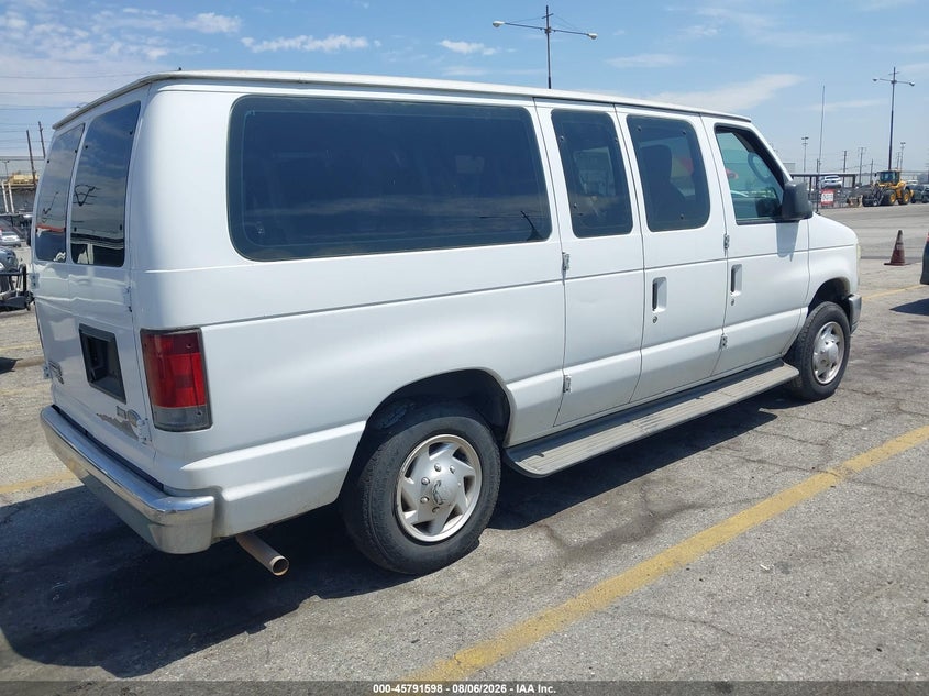 Vin: 1fmne1bw3ada31859, lot: 46290429, ford e-150 xlt 20104