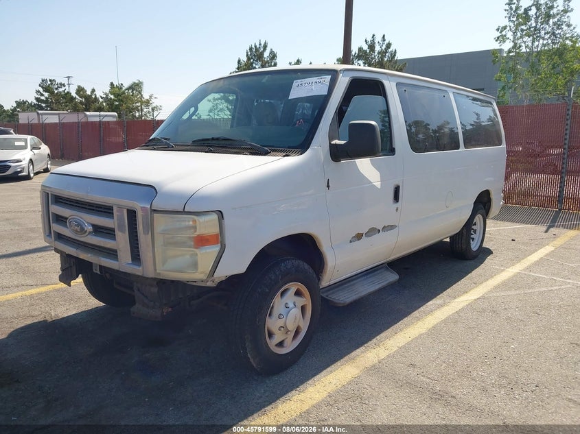 Vin: 1fmne1bw3ada02491, lot: 46290430, ford e-150 xlt 20102