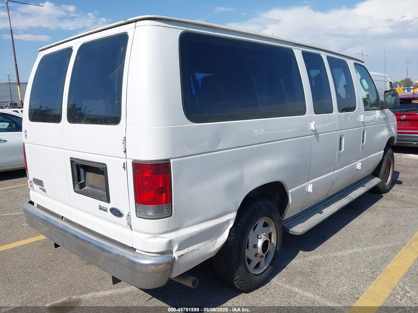 Vin: 1fmne1bw3ada02491, lot: 46290430, ford e-150 xlt 20104