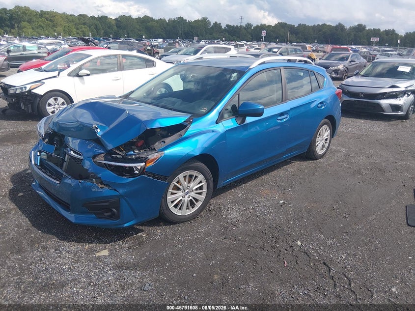 Vin: 4s3gtab62j3719313, lot: 46290439, subaru impreza 2.0i premium 20182