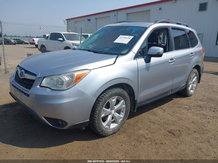 Vin: jf2sjapc2eh516124, lot: 46290441, subaru forester 2.5i touring 20142