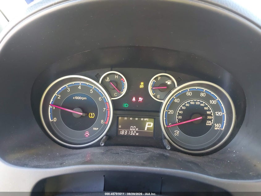 2012 SUZUKI SX4 auction photo 7