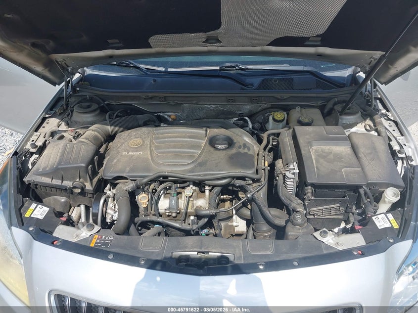 BUICK REGAL 2013 VIN 2G4GT5GV8D9250064