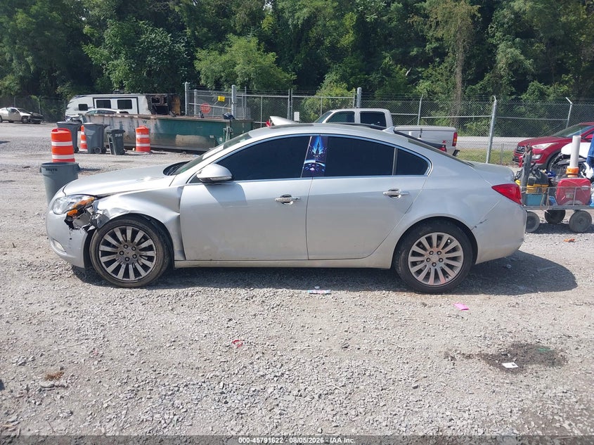 BUICK REGAL 2013 VIN 2G4GT5GV8D9250064