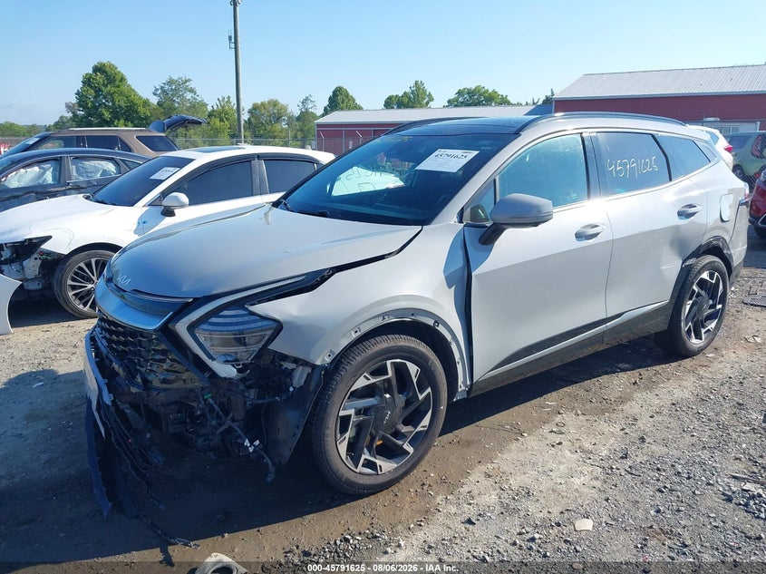Vin: 5xyk53af8pg079680, lot: 46290456, kia sportage sx-prestige 20232