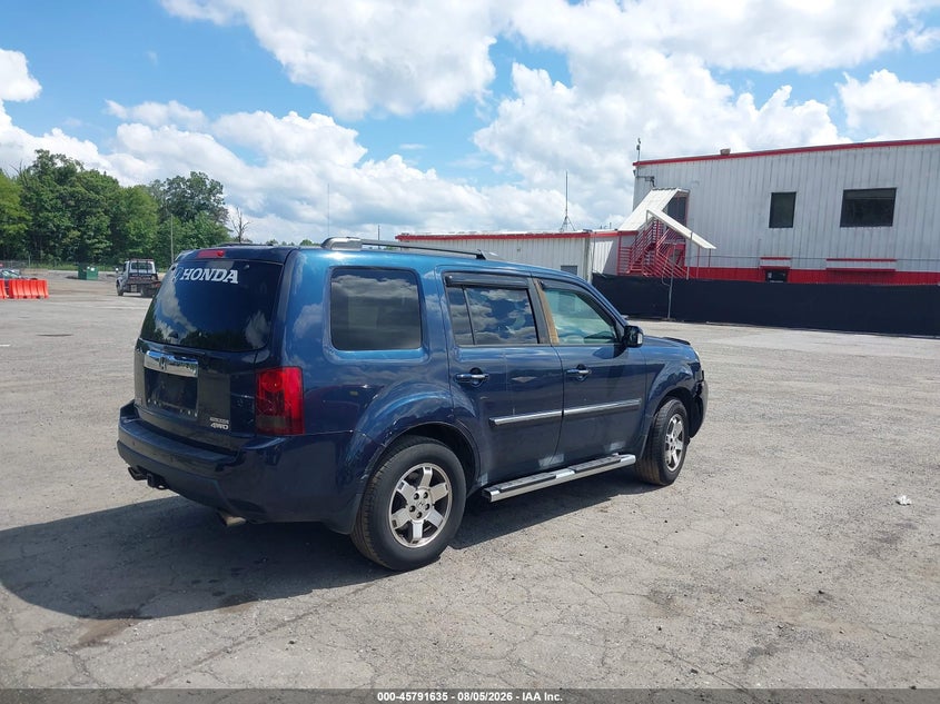 Vin: 5fnyf4h90bb070680, lot: 46290466, honda pilot touring 20114