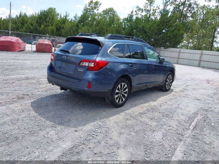 Vin: 4s4bsakc1h3242950, lot: 46290473, subaru outback 2.5i limited 20174