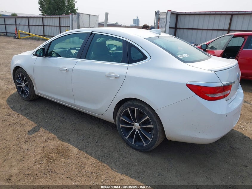 Vin: 1g4pr5sk2h4117367, lot: 46290475, buick verano sport touring 20173