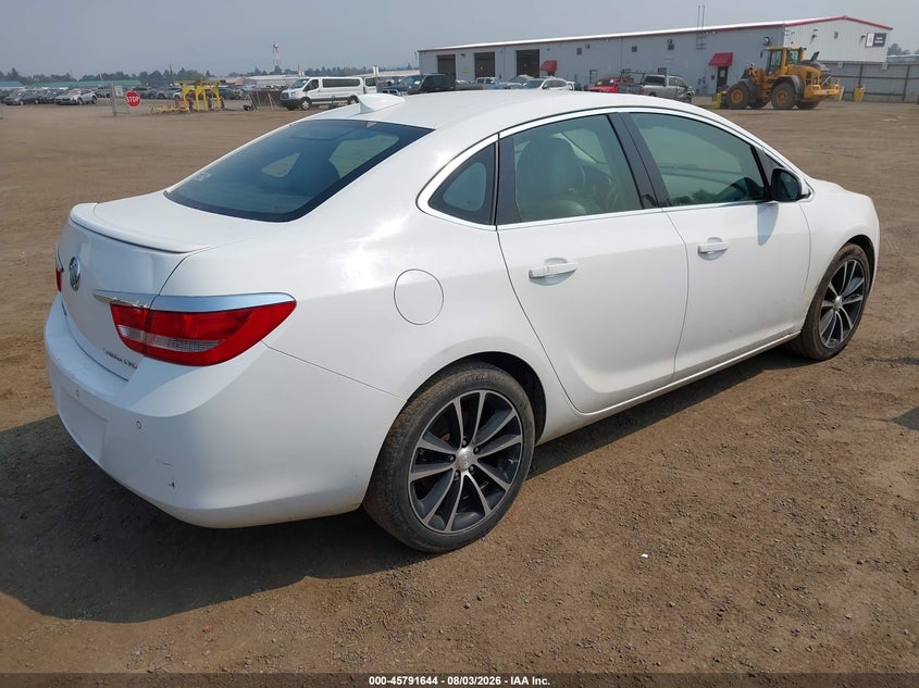 Vin: 1g4pr5sk2h4117367, lot: 46290475, buick verano sport touring 20174
