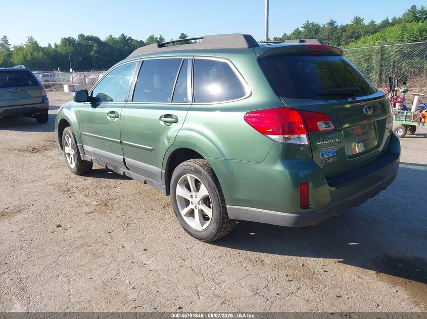 Vin: 4s4brbcc4d3204588, lot: 46290477, subaru outback 2.5i premium 20133