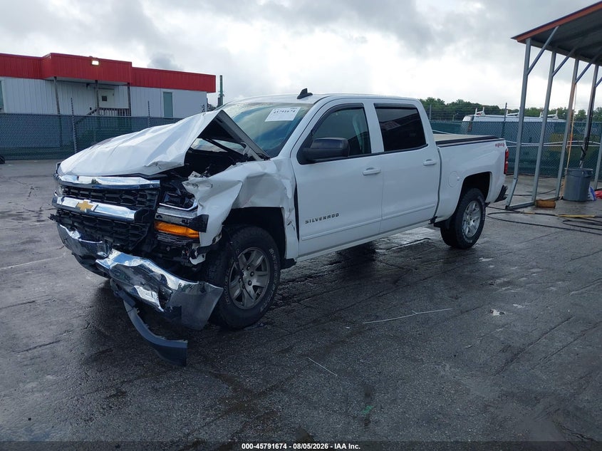 2017 Chevrolet Silverado, Удар спереду, IAAI, VIN 3GCUKREC4HG273999 — фото 2