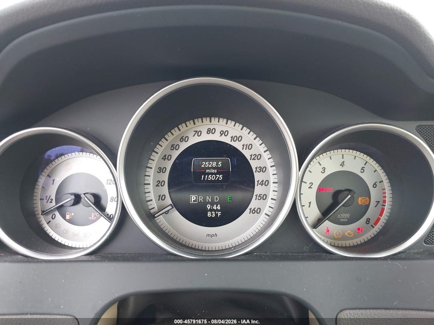 2014 MERCEDES-BENZ C 250 auction photo 7