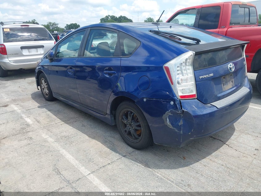 2011 TOYOTA PRIUS HATCHBACK 1.8L I-4 DOHC, VVT, 98HP