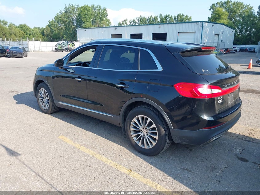 Vin: 2lmpj8kr6hbl48854, lot: 46290550, lincoln mkx select 20173