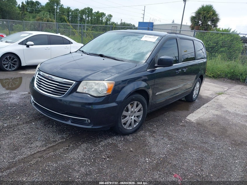 Vin: 2c4rc1bg2er195997, lot: 46290553, chrysler town & country touring 20142