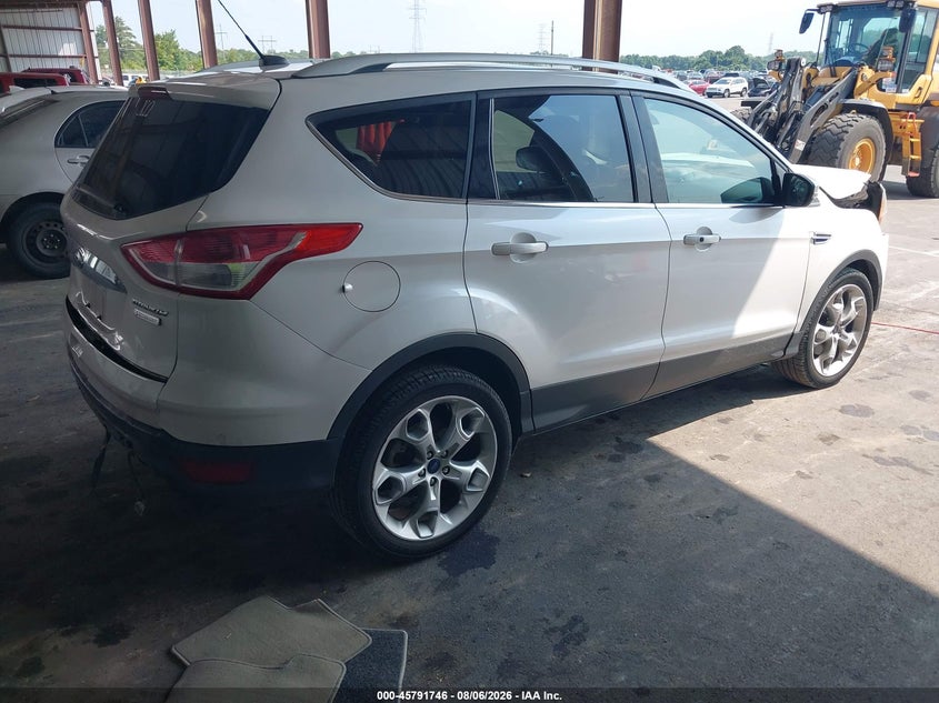 Vin: 1fmcu0j96eud35757, lot: 46290577, ford escape titanium 20144