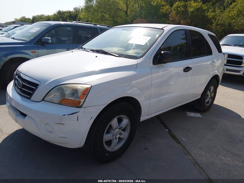 2008 Kia Sorento, Обычный износ, IAAI, VIN KNDJD735385847375 — фото 2