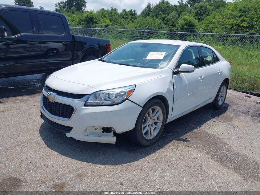 2014 Chevrolet Malibu, Front End, IAAI, VIN 1G11C5SL8EF167834 — photo 2