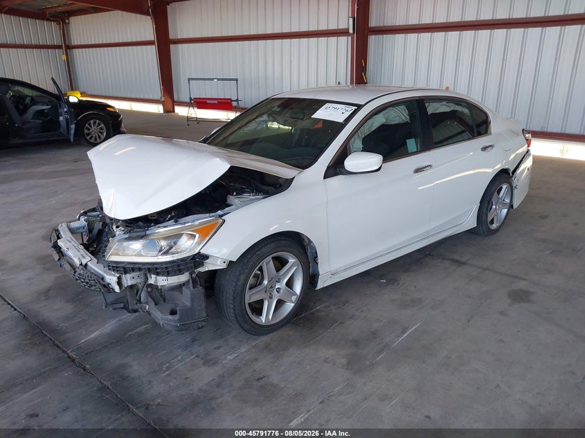 Vin: 1hgcr2f52ga193551, lot: 46290607, honda accord sport 20162