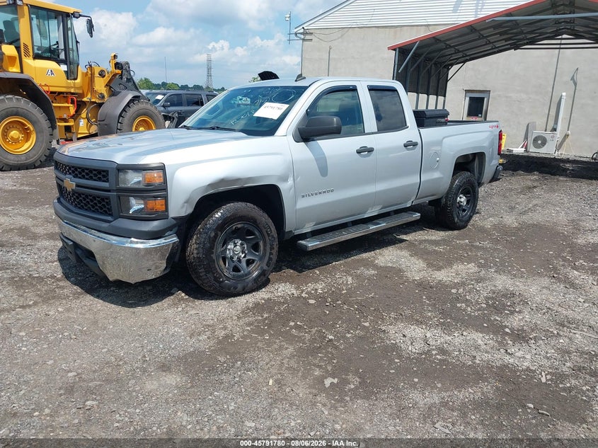 Vin: 1gcvkpeh3ez127643, lot: 46290611, chevrolet silverado 1500 work truck 20142