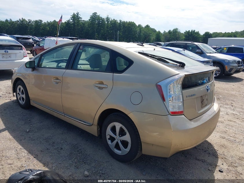 Vin: jtdkn3du1b1460533, lot: 46290615, toyota prius three 20113