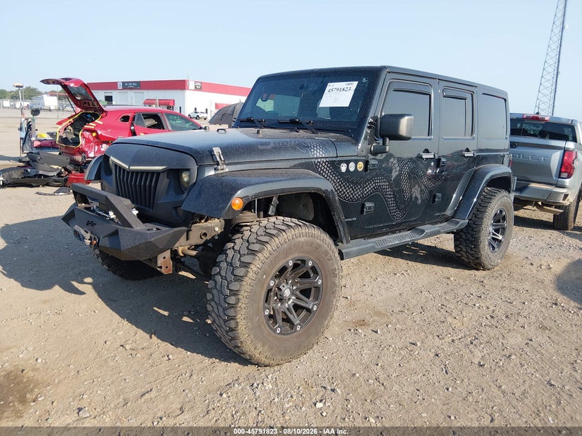 Vin: 1c4bjweg5el185506, lot: 46290654, jeep wrangler unlimited dragon edition 20142